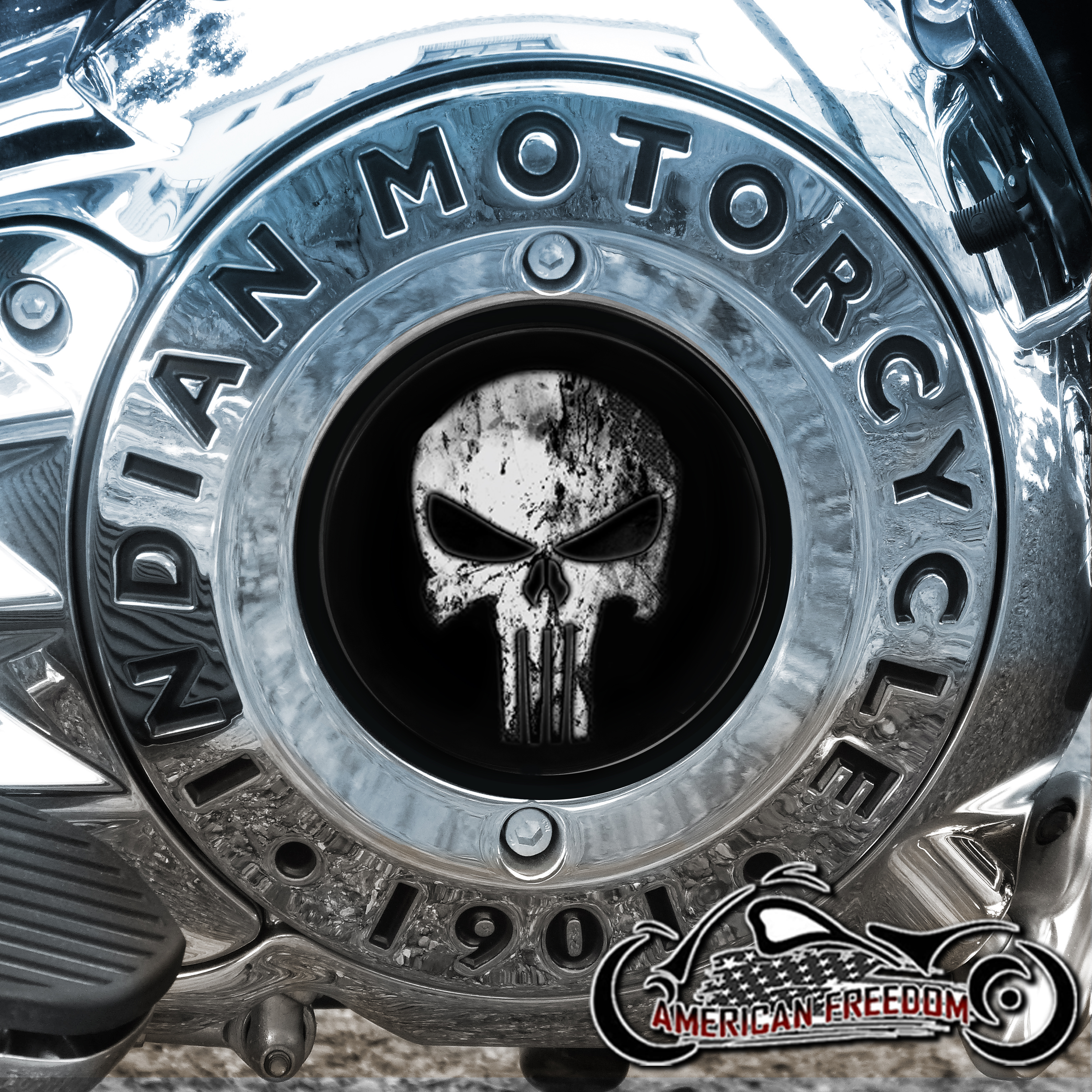 Indian Motorcycles Thunder Stroke Derby Insert - Tribal Punisher